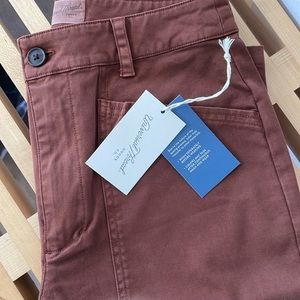 High-rise barrel leg pant